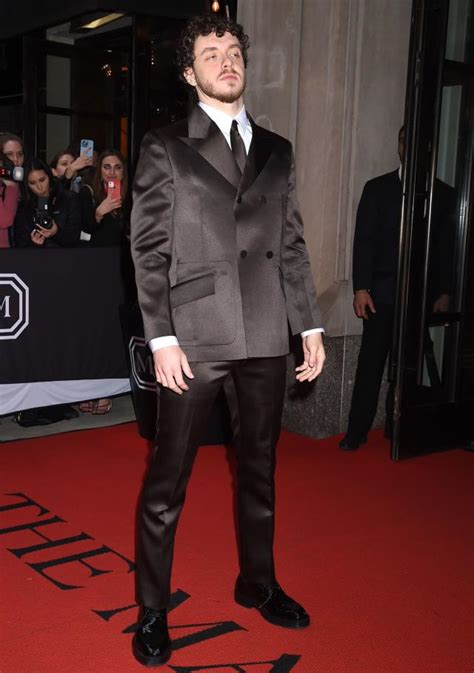 givenchy dark chocolate suit|Jack Harlow Makes His Met Gala Debut in Dark Chocolate .